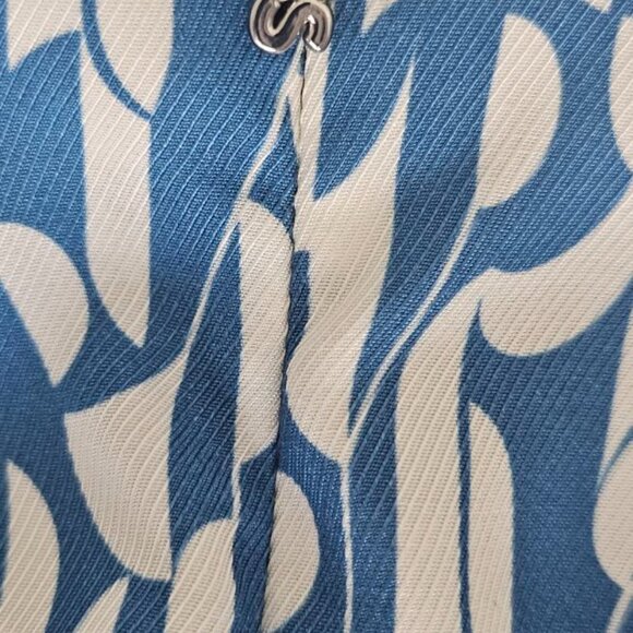 BOSS  Slim-fit printed dress with keyhole neckline - Picture 8 of 10